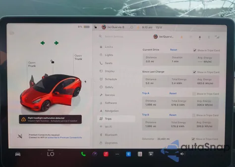 2022 Tesla Model 3 Long Range Dual Motor All-Wheel Drive from USA, damaged, VIN 5YJ3E1EB7NF267773